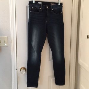 Gap skinny stretch jeans, petite length